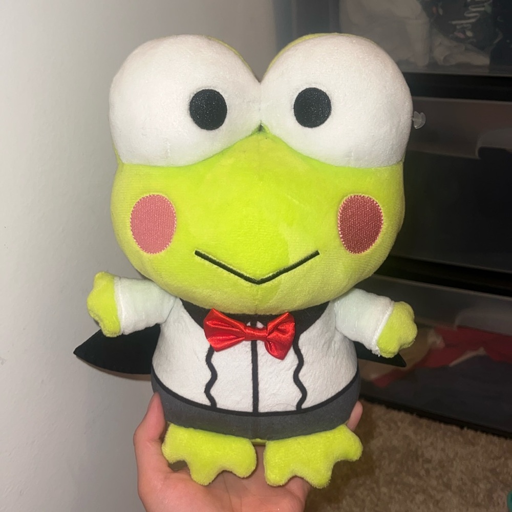 Tux Keroppi stuffed animal hello kitty